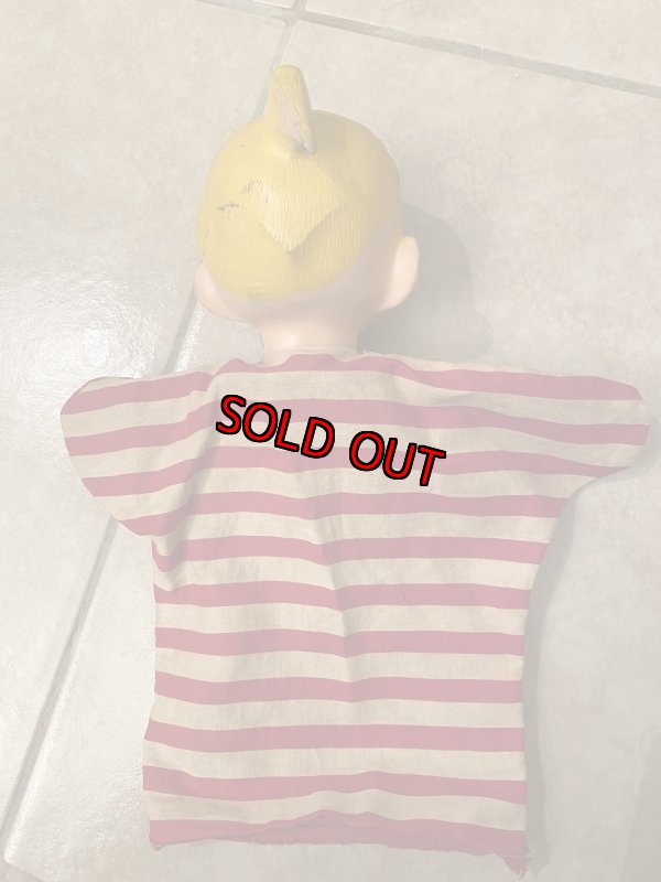 画像5: Dennis the Menace hand puppet / わんぱくデニスのハンドパペット　赤と白のストライプ (5)