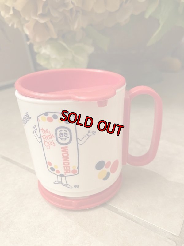 画像3: Wonder Bread Plastic Mug With Lid  / ワンダーブレッド　プラスチック製　マグ (3)