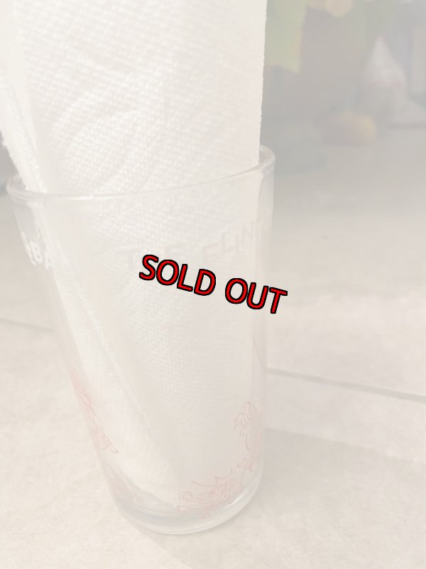 画像4: Hanna Barbera Flintstones Pink Fred&Barney Play Baseball Glass 1964 /  フリントストーン、ピンク　フレッド＆バーニー　野球グラス　(G) (4)