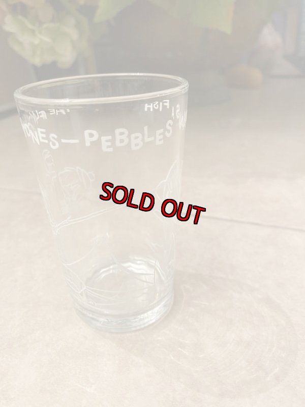 画像2: Hanna Barbera Flintstones White Pebbles Lands Of Fish Grass 1964  /  フリントストーン、白のペブルス　魚　グラス　 (B) (2)