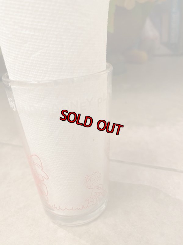 画像2: Hanna Barbera Flintstones Pink Fred&Barney Play Baseball Glass 1964 /  フリントストーン、ピンク　フレッド＆バーニー　野球グラス　(G) (2)