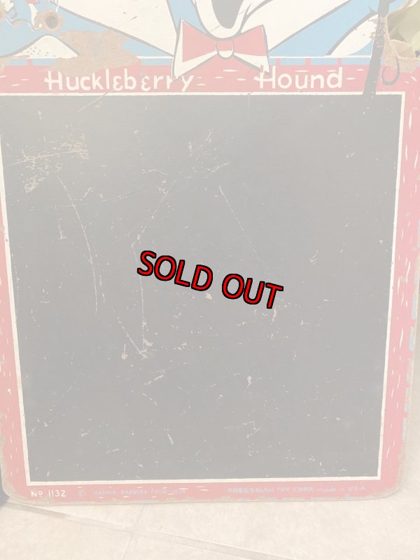 画像3: Huckleberry Hound  Chalk Board  / ハックルベリーハウンド ハンナバーベラ チョークボード 60年代 (3)