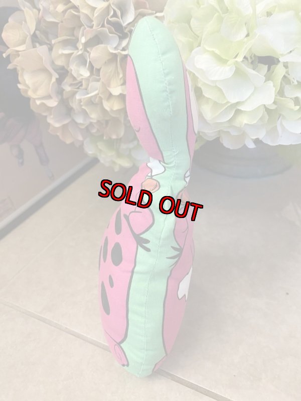 画像4: Hanna 　Barbera Flintstones Dino Fabric Pillow Doll / フリントストーン　ディノ　ピロードール (4)
