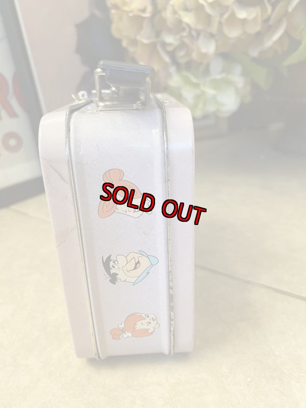 画像4: Hanna 　Barbera Flintstones Fred Tin Can Box / フリントストーン　フレッド ティン製　スモール　ランチボックス型缶 (4)