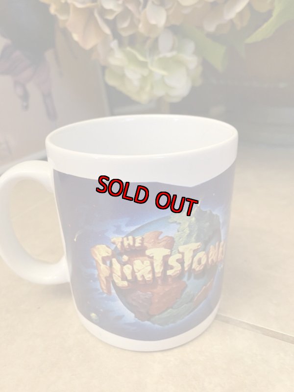 画像3: Hanna Barbera Flintstones Dakin Ceramic Blue Universal  Mug / フリントストーンズ、陶器製　ブルーユニバーサル　マグ (3)