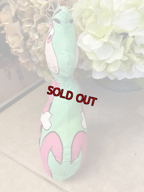 画像2: Hanna 　Barbera Flintstones Dino Fabric Pillow Doll / フリントストーン　ディノ　ピロードール (2)