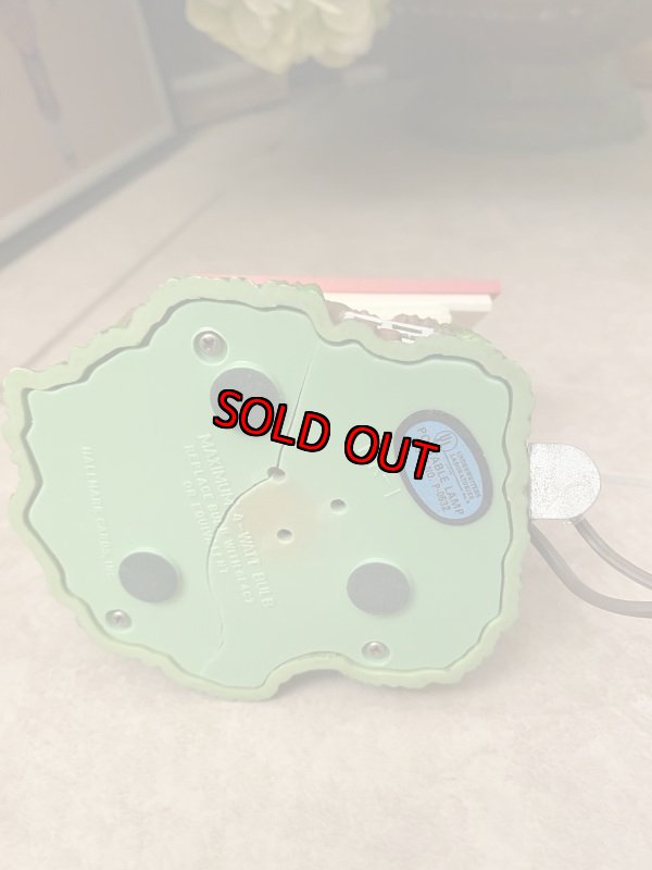 画像7:  Peanuts Soopy Hallmark  Plastic Night Lamp Doll  / ピーナッツ　スヌーピー　ホールマーク　プラスチック製　ナイトライト (7)