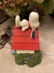 画像1:  Peanuts Soopy Hallmark  Plastic Night Lamp Doll  / ピーナッツ　スヌーピー　ホールマーク　プラスチック製　ナイトライト (1)