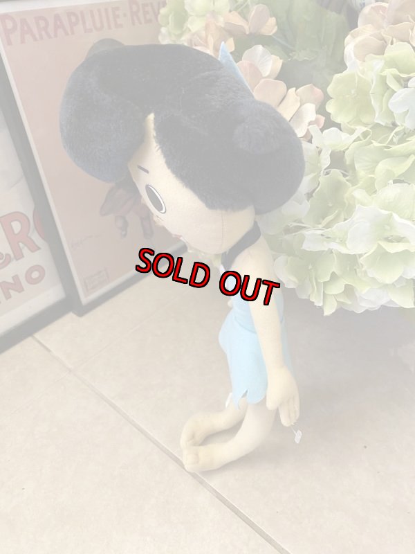 画像2: Hanna Barbera Flintstones Betty  Plush Doll / フリントストーン　ベティ　人形 (2)