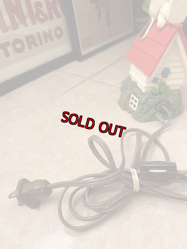 画像6:  Peanuts Soopy Hallmark  Plastic Night Lamp Doll  / ピーナッツ　スヌーピー　ホールマーク　プラスチック製　ナイトライト (6)