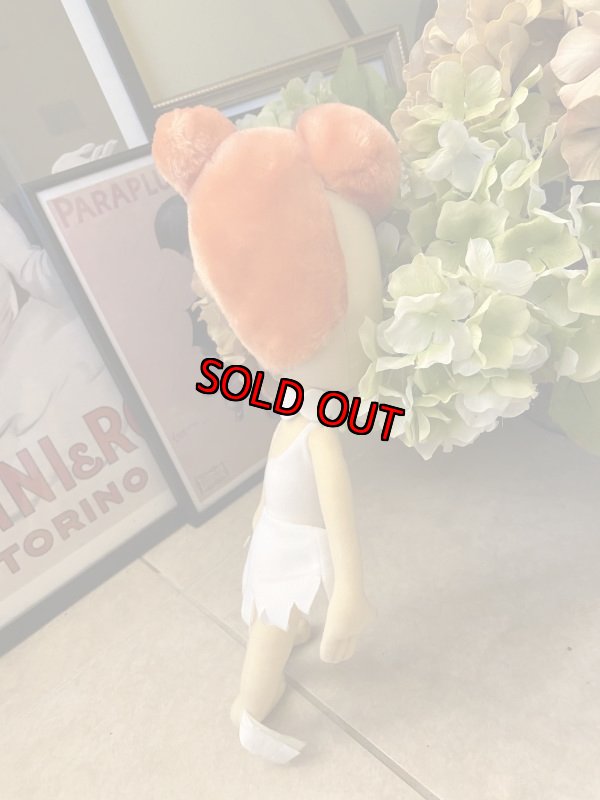 画像4: Hanna Barbera Flintstones Willma Plush Doll / フリントストーン　ウィルマ　人形 (4)