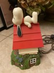 画像4:  Peanuts Soopy Hallmark  Plastic Night Lamp Doll  / ピーナッツ　スヌーピー　ホールマーク　プラスチック製　ナイトライト (4)