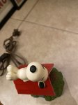 画像8:  Peanuts Soopy Hallmark  Plastic Night Lamp Doll  / ピーナッツ　スヌーピー　ホールマーク　プラスチック製　ナイトライト (8)