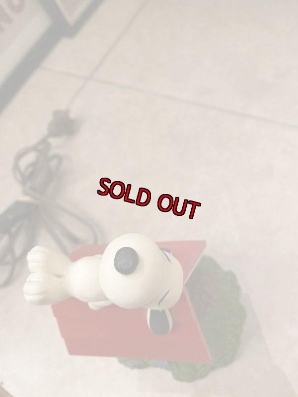 画像8:  Peanuts Soopy Hallmark  Plastic Night Lamp Doll  / ピーナッツ　スヌーピー　ホールマーク　プラスチック製　ナイトライト (8)
