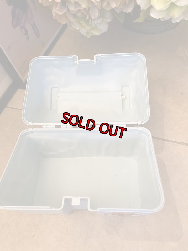 画像5: Hanna 　Barbera Flintstones Gray Plastic Lunch Box With Thermos 1993 / フリントストーン　グレープラスチック製　ランチボックス　水筒付き (5)