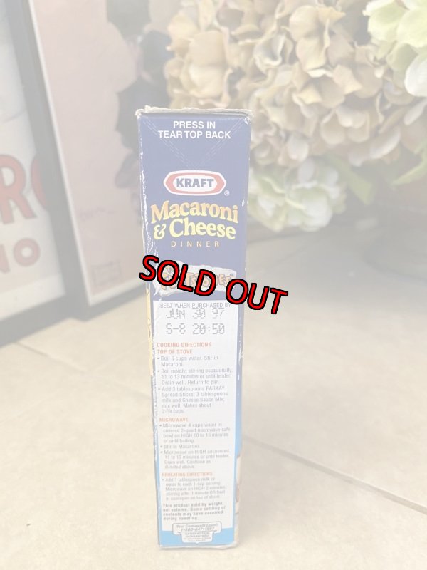 画像4: Hanna 　Barbera Flintstones Kraft  Macaroni And Cheese Box / クラフト社マカロニアンドチーズ箱　1996年 (4)