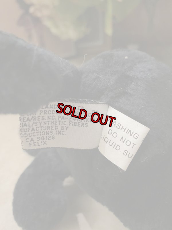 画像6: Felix the cat plush doll 1989 /  フィリックスのアプラウス製ぬいぐるみ (6)