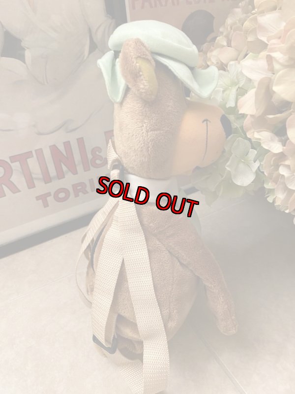 画像4: Hanna  Barbera Yogi Bear Plush DollのBackpack  / ハンナバーベラ ヨギベア  ぬいぐるみのバックパック (4)