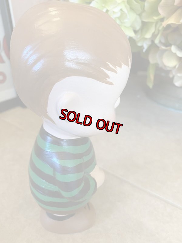 画像4: Peanuts Snoopy Linus Ceramic Doll / スヌーピー ライナス  陶器製 ドール  (4)