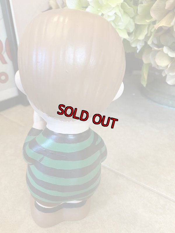 画像3: Peanuts Snoopy Linus Ceramic Doll / スヌーピー ライナス  陶器製 ドール  (3)