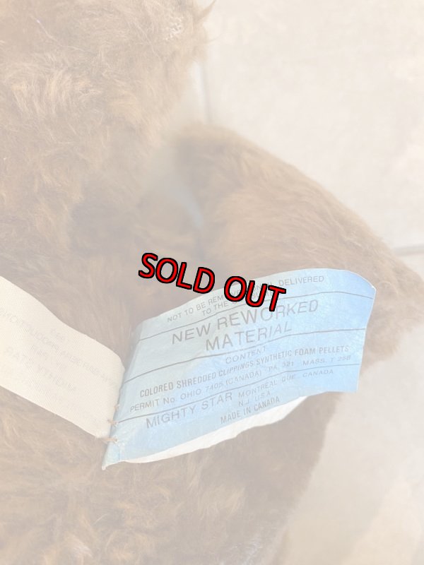 画像8: Hanna  Barbera Yogi Bear Mighty Star Plush Doll  80’s (L) / ハンナバーベラ ヨギベア マイティスター ぬいぐるみ  (8)