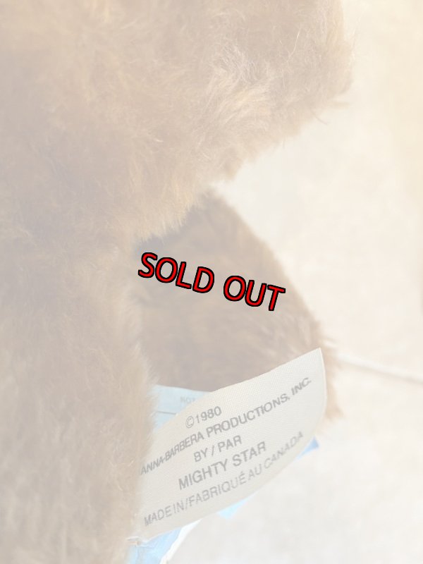 画像9: Hanna  Barbera Yogi Bear Mighty Star Plush Doll  80’s (L) / ハンナバーベラ ヨギベア マイティスター ぬいぐるみ  (9)