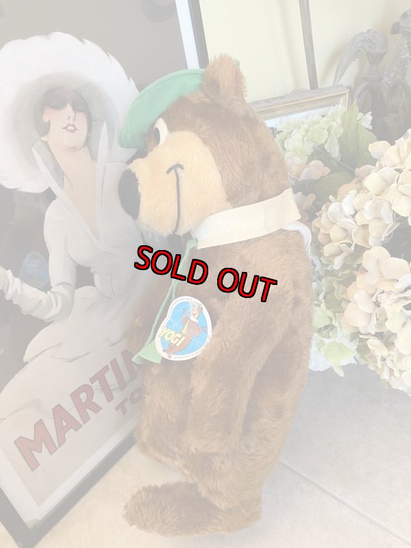 画像2: Hanna  Barbera Yogi Bear Mighty Star Plush Doll  80’s (L) / ハンナバーベラ ヨギベア マイティスター ぬいぐるみ  (2)