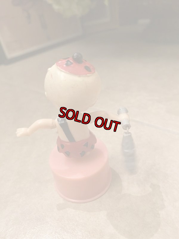 画像3: Flintstones Bamm Bamm Push Puppet / ハンナバーベラ　フリントストーン　バンバン　プッシュパペット (3)