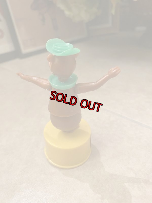 画像3: Hanna Barbera Yogi Bear  Push Puppet / ハンナバーベラ　ヨギベア　プッシュパペット(A) (3)