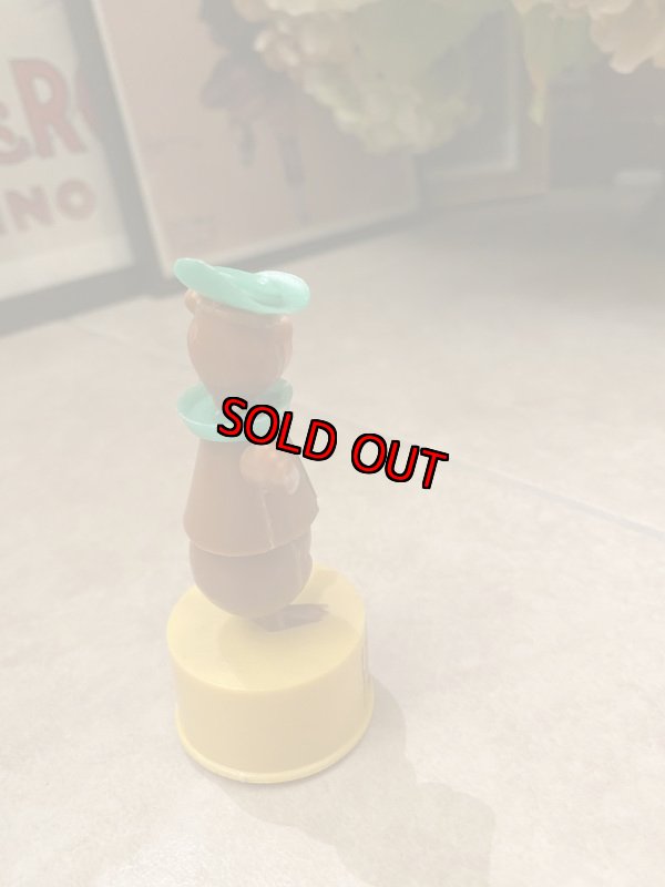 画像4: Hanna Barbera Yogi Bear  Push Puppet / ハンナバーベラ　ヨギベア　プッシュパペット(B) (4)