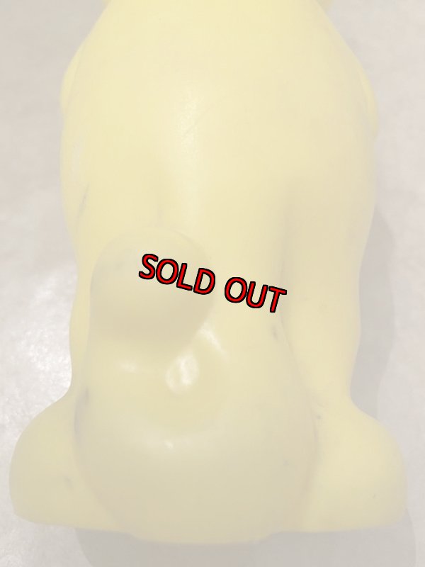 画像6: Hanna Barbera Flintstones Baby Puss Yellow Plastic Doll /フリントストーン　ベイビーパス　イエロー　プラスチック製　ドール　1960‘s (6)