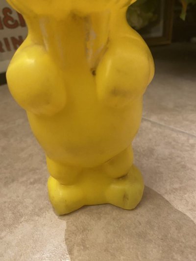 画像2: Hanna Barbera Flintstones Baby Puss Yellow Plastic Doll /フリントストーン　ベイビーパス　イエロー　プラスチック製　ドール　1960‘s