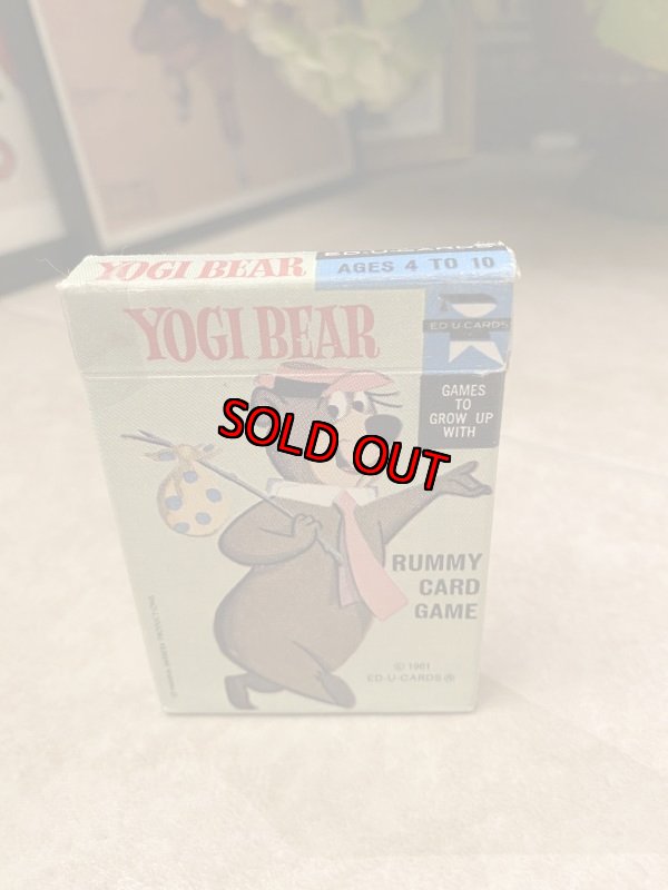 画像2:  Hanna barbera Yogi Bear ED-U Cards With Box / ヨギベア 箱入り エデュケーション カード (2)