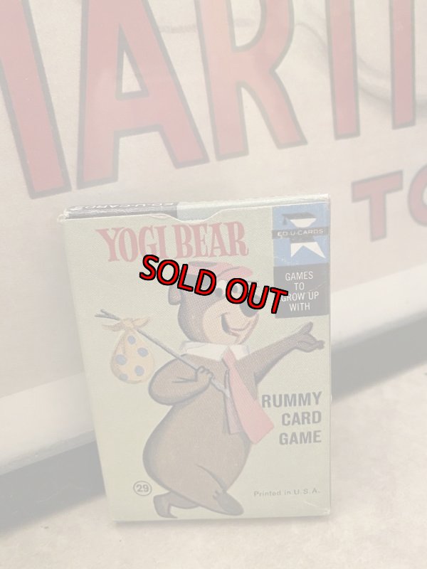 画像4:  Hanna barbera Yogi Bear ED-U Cards With Box / ヨギベア 箱入り エデュケーション カード (4)