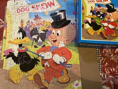 画像1: Warner Bro, Daffy Duck  Box  Puzzle / ワーナーブラザーズ　ダフィダック　箱入りパズル　1973年