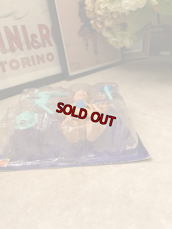 画像6: Hanna Barbera Flintstones Hard Hat Fred  Plastic Doll /フリントストーン ハードハット　フレッド　ブリスター入りドール　1993年 (6)