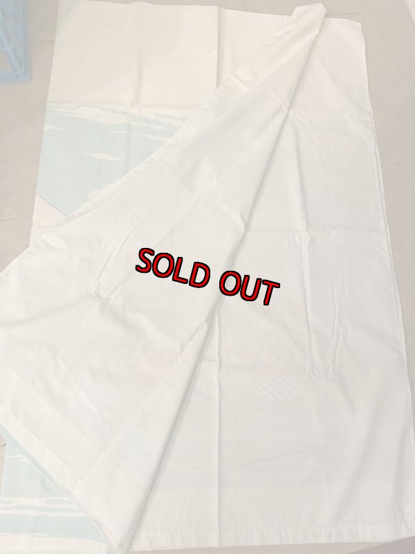 画像8: Hanna Barbera Yogi Bear  Flat  Sheet Unused  ハンナバーベラ、ヨギベアの新品　袋入りシーツ　1971年 (8)