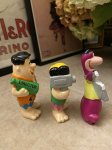 画像4:  Flintstones Fred Barney Dino Figures  set of 3 / フリントストーン　フレッド、バーニー、ディノ　フィギュア　3個セット (4)