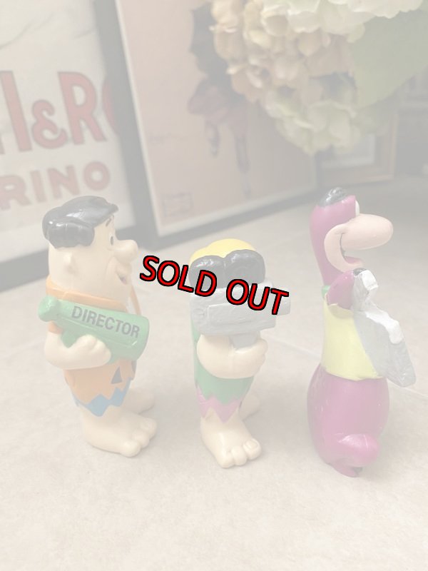 画像4:  Flintstones Fred Barney Dino Figures  set of 3 / フリントストーン　フレッド、バーニー、ディノ　フィギュア　3個セット (4)