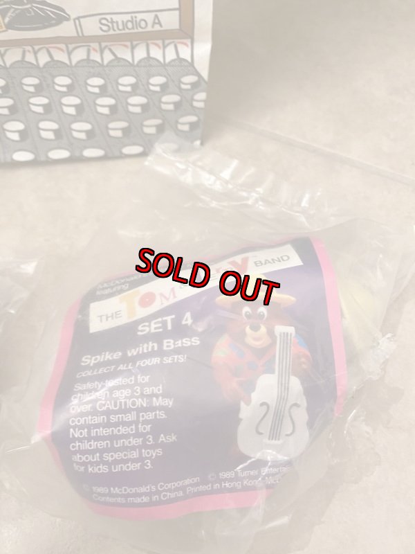 画像4: McDonald’s  Tom&Jerry  Meal Toys set of 3 (B) / マクドナルドのトムとジェリー　袋とフィギュア　3点セット1989年 (4)