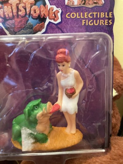 画像1: Hanna Barbera Flintstones Wilma Mattel Plastic Doll1993 /フリントストーン　ウィルマ　マテル社　ブリスター入りドール