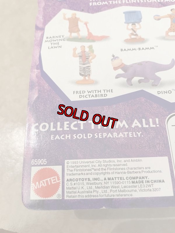 画像5: Hanna Barbera Flintstones Mattel Bamm Bamm Plastic Doll /フリントスト　バンバン　マテル社　ブリスター入りドール (5)