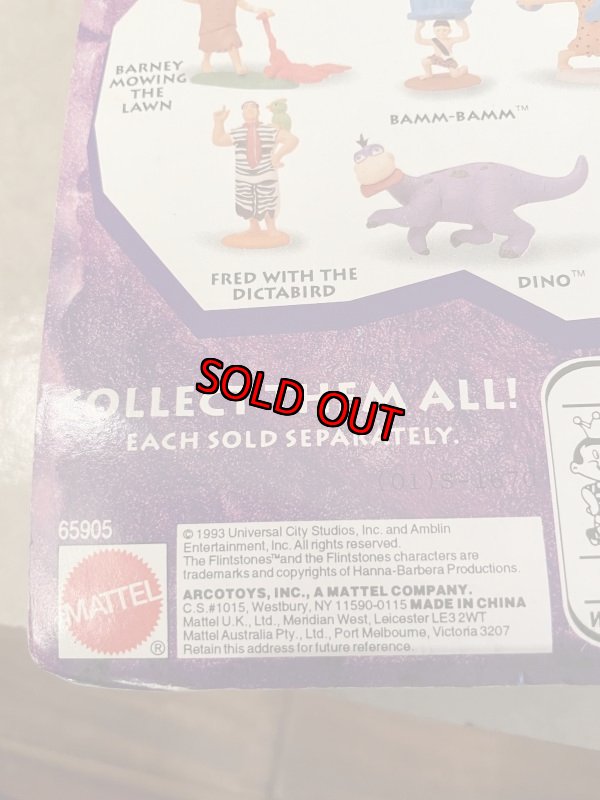 画像5: Hanna Barbera Flintstones lawn Mowin Barney Plastic Doll /フリントストーン バーニー　ブリスター入りドール　1993年 (5)
