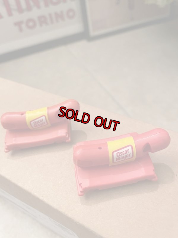 画像5: Oscar Mayer Wiener mobile coin Bank ,whistle and box / オスカーマイヤー　ウィンナーモービル　箱付き貯金箱、笛 (5)
