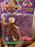 画像1: Hanna Barbera Flintstones lawn Mowin Barney Plastic Doll /フリントストーン バーニー　ブリスター入りドール　1993年 (1)