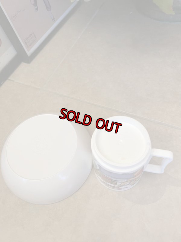 画像6: Hanna Barbera Flintstones Cereal  Mug &  bowl ,Spoon set of 3　/フリントストーンのPost シリアルマグ、ボウルとスプーン点セット (6)