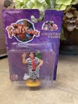 画像1: Hanna Barbera Flintstones Fred Mattel Plastic Doll with box  / フリントストーン　フレッド　ブリスター入、白x黒　ブリスター入りドール (1)