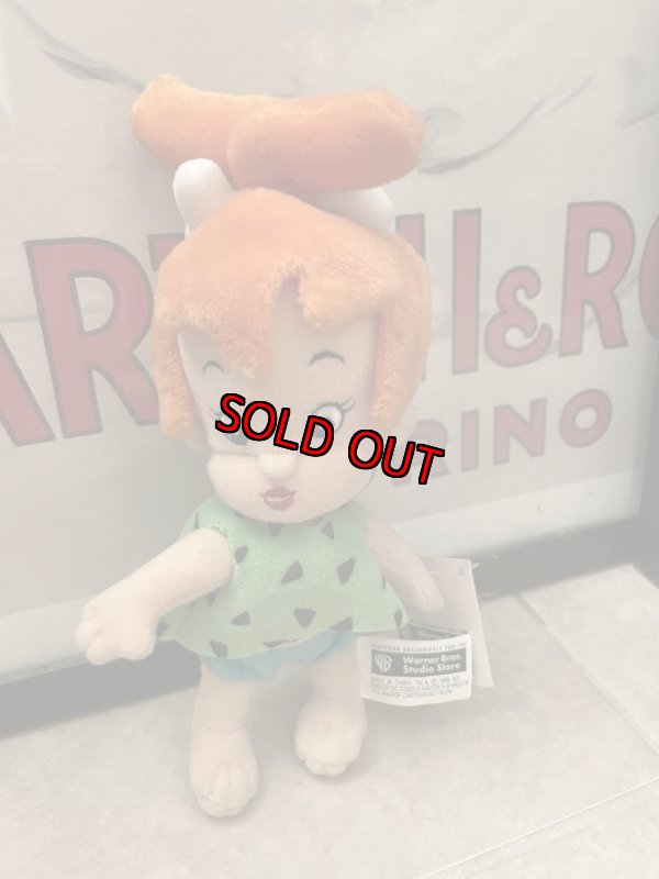 画像3: Hanna Barbera Flintstones Bean Dolls  set of 6 / フリントストーン　ビーンドール　タグ付き　6個セット　1999年1999年 (3)