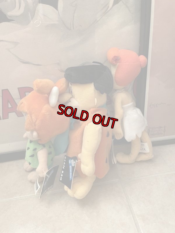 画像7: Hanna Barbera Flintstones Bean Dolls  set of 6 / フリントストーン　ビーンドール　タグ付き　6個セット　1999年1999年 (7)
