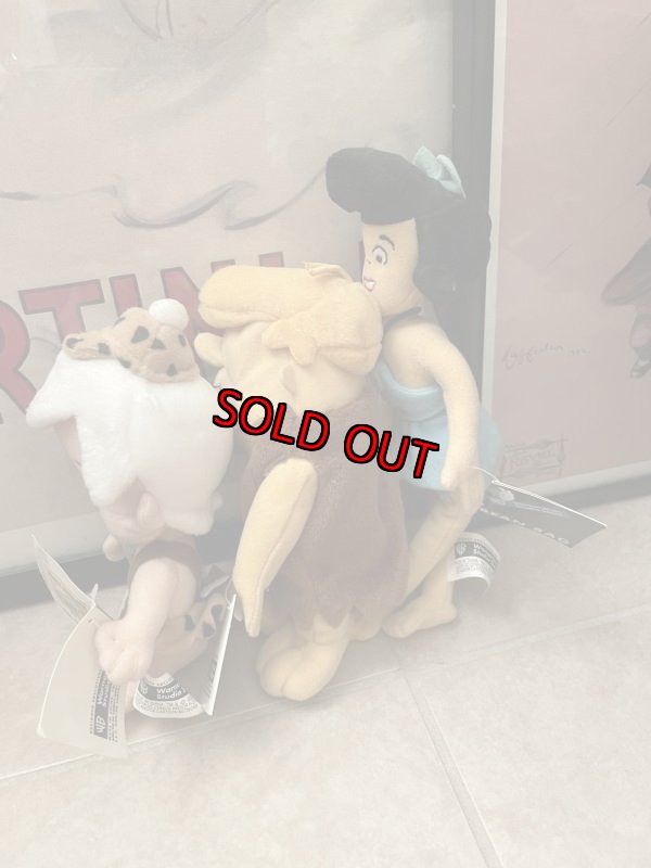 画像13: Hanna Barbera Flintstones Bean Dolls  set of 6 / フリントストーン　ビーンドール　タグ付き　6個セット　1999年1999年 (13)